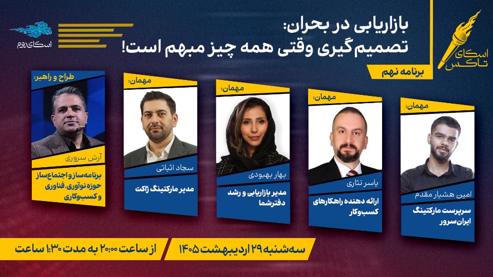 بازاریابی در بحران: تصمیمگیری وقتی همه چیز مبهم است!