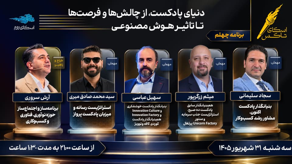 دنیای پادکست، از چالشها و فرصتها تا تاثیر هوش مصنوعی