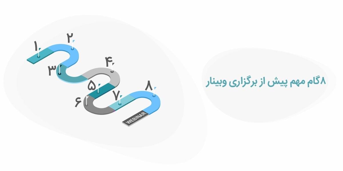 هشت گام مهم پیش از برگزاری وبینار