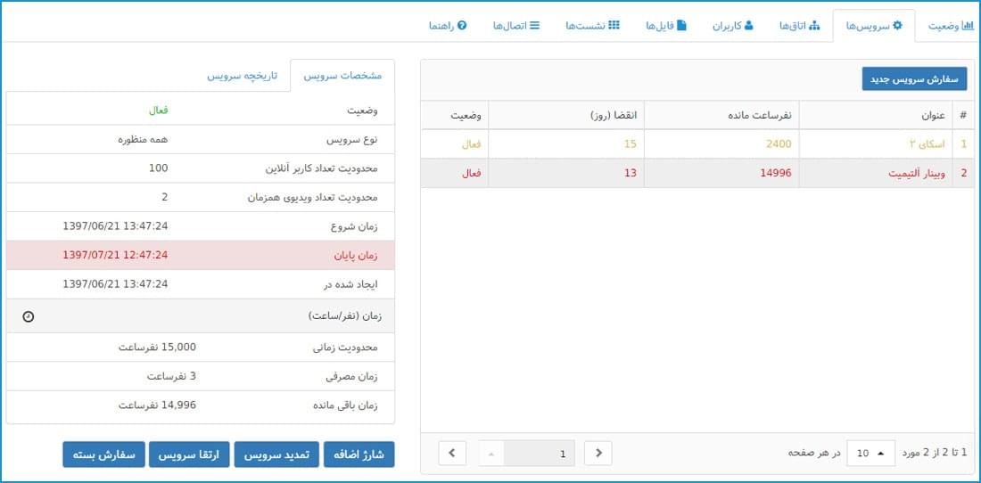 مکانیزه شدن فرایندتمدید و فروش