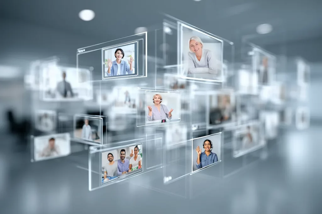 انواع ویدئو کنفرانس