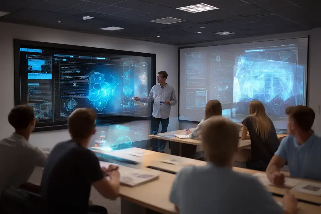 نحوه ارائه تعاملی محتوای AI به دانشآموزان