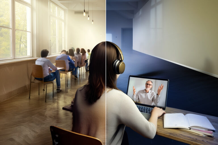 آموزش آنلاین یا حضوری