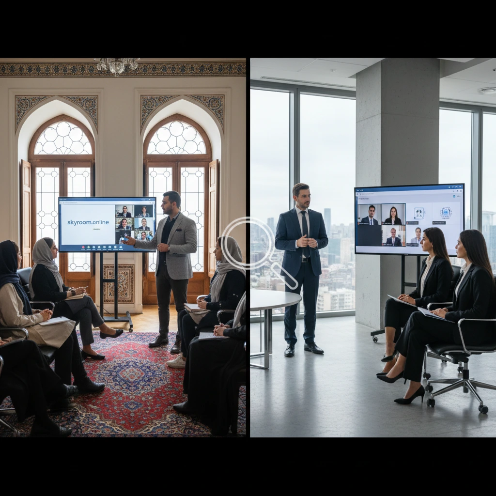 چرا مقایسه وب کنفرانس ایرانی و خارجی اهمیت دارد؟