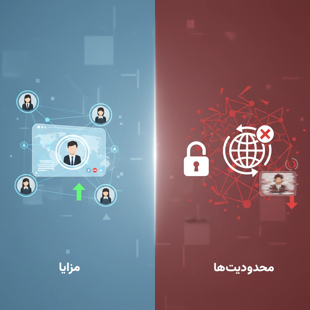 وب کنفرانس خارجی: مزایا و محدودیتها