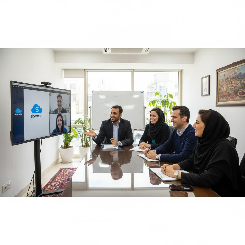 کاهش هزینهها و صرفهجویی زمان با استفاده از وب کنفرانس