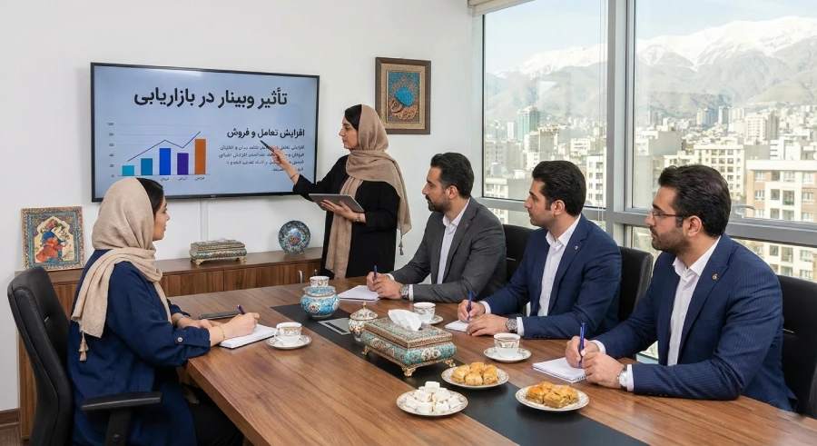 تاثیر وبینار در بازاریابی