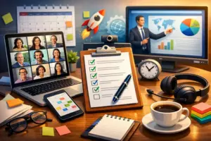 وب کنفرانس چیست و چه نقشی در فرهنگ دورکاری (Hybrid/Remote Work) ایفا میکند؟