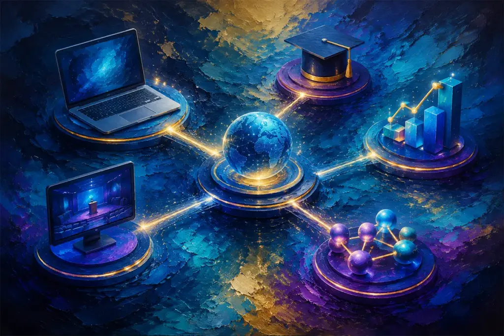 تفاوت رویداد آنلاین، وبینار و کلاس آنلاین